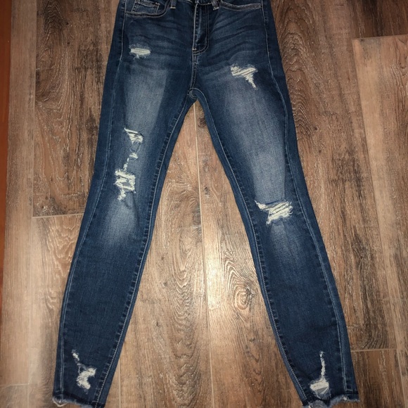 Nature Denim - Ripped Skinny Jeans (Lane 201)